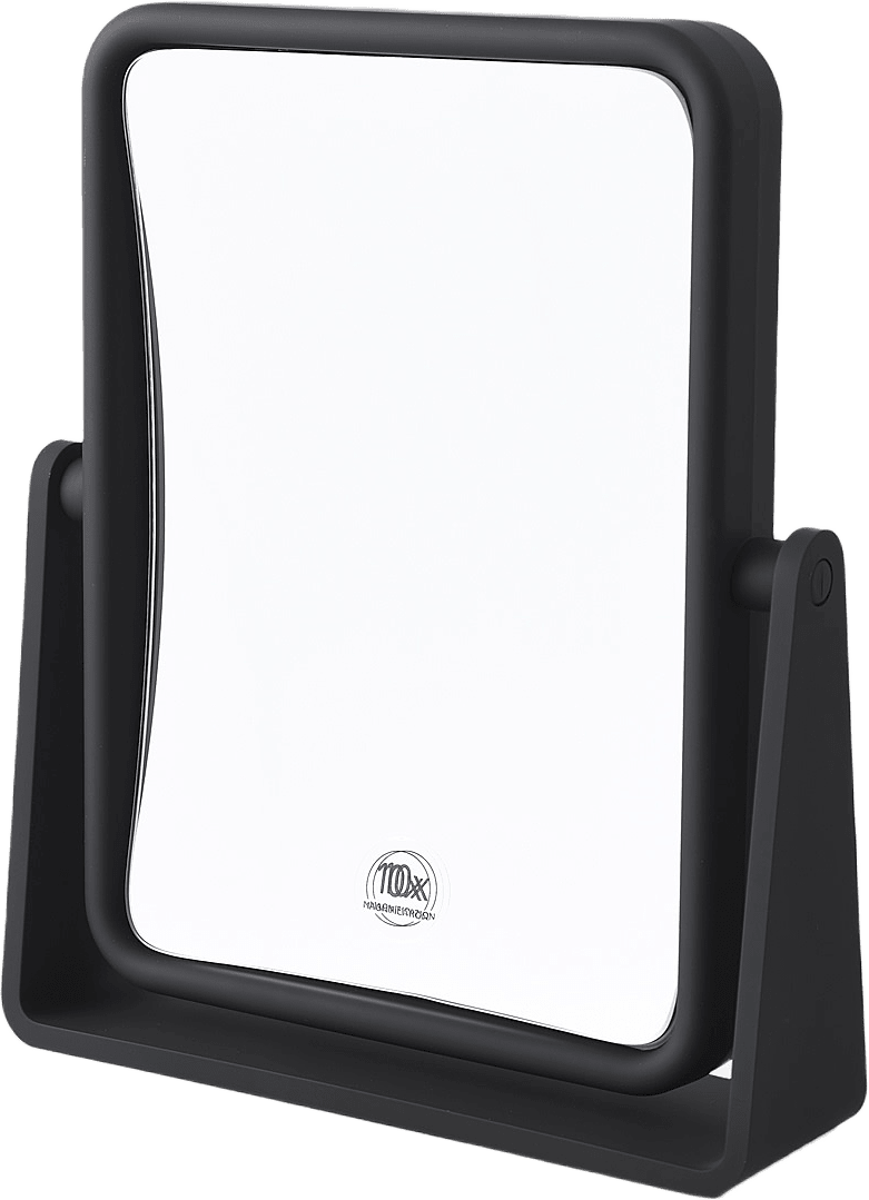 Bordsspegel med förstoring, från Skir, i färgen Black.