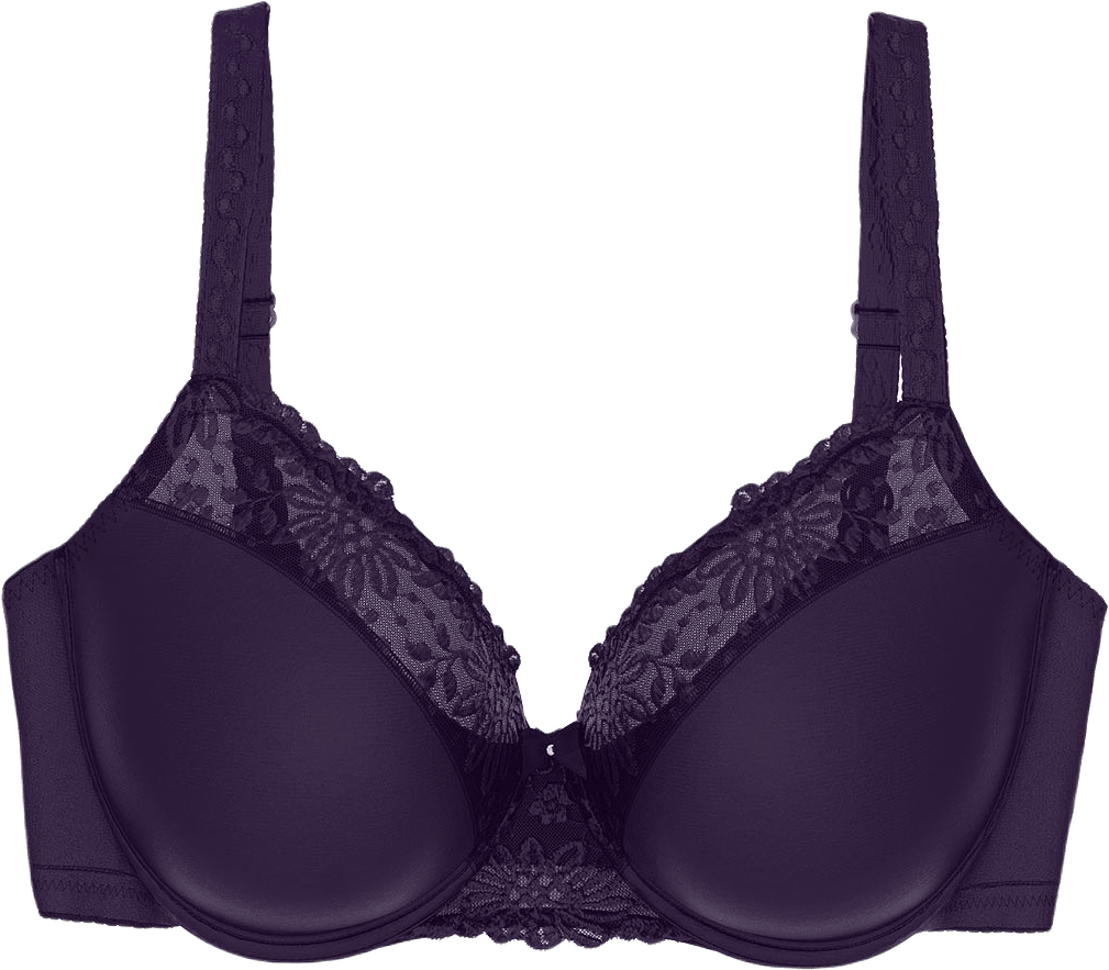 Behå Ladyform Soft W, från Triumph, i färgen Royal Purple.