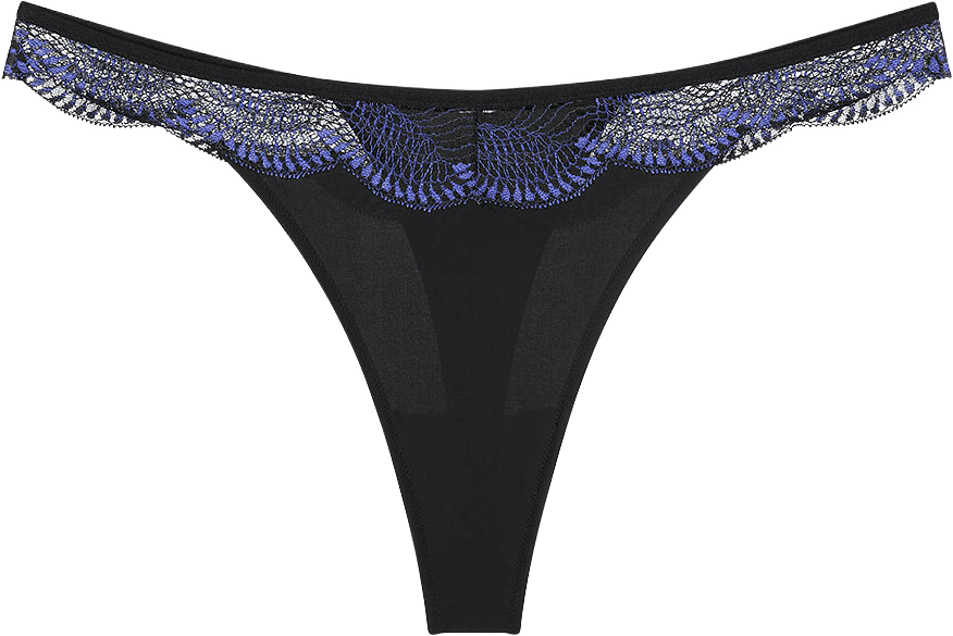 Comfort Glam String, från Triumph, i färgen Black.