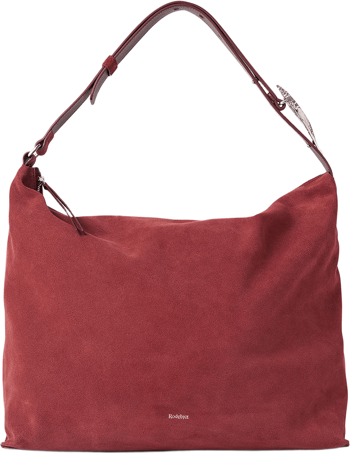 Shell Sack Suede, från Rodebjer, i färgen Port.