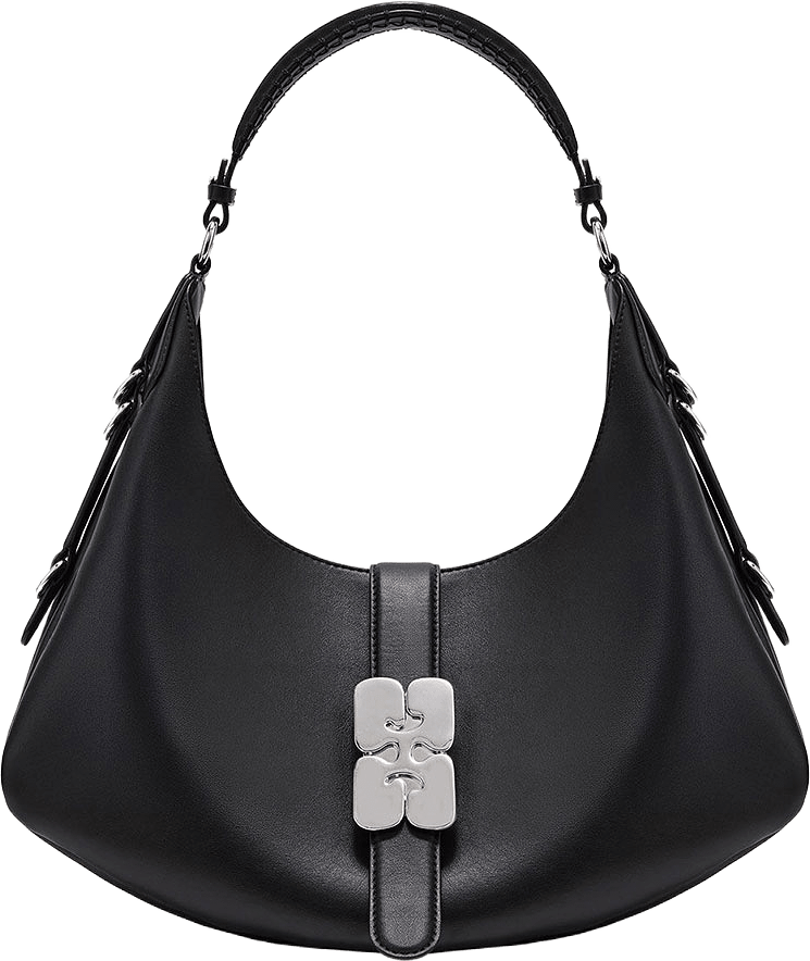 Kat Small Silver, från GANNI, i färgen Black.