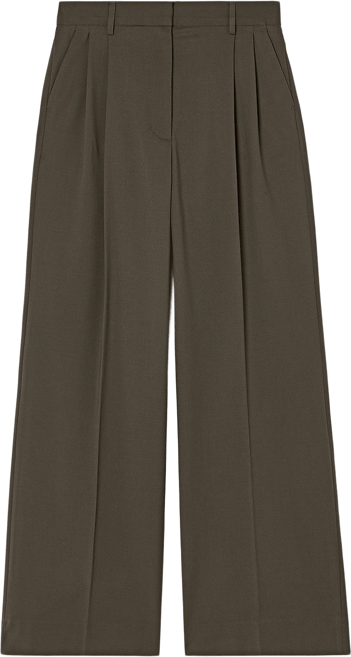 Darcey Wool Trousers, från Filippa K, i färgen Walnut Brown.