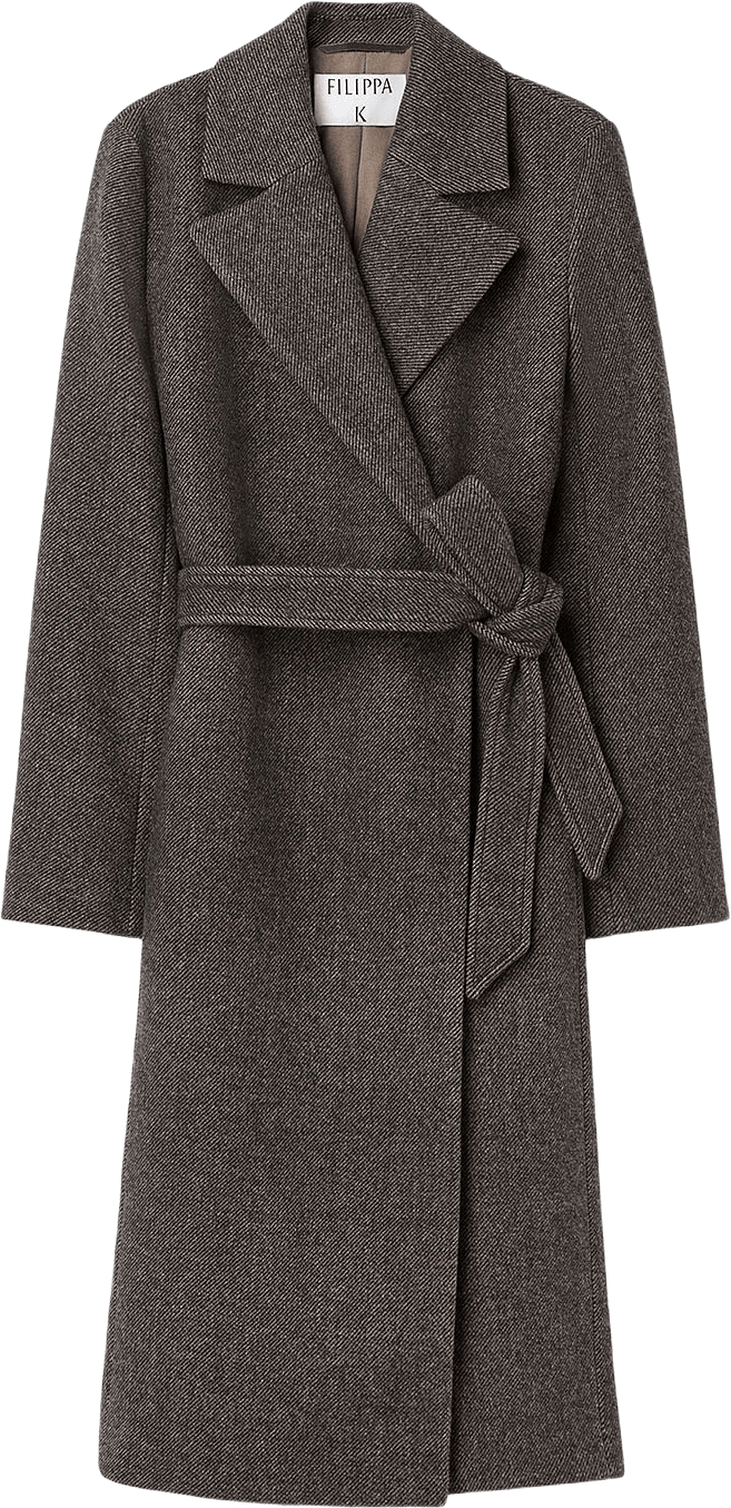 Charlotte Twill Belted Coat