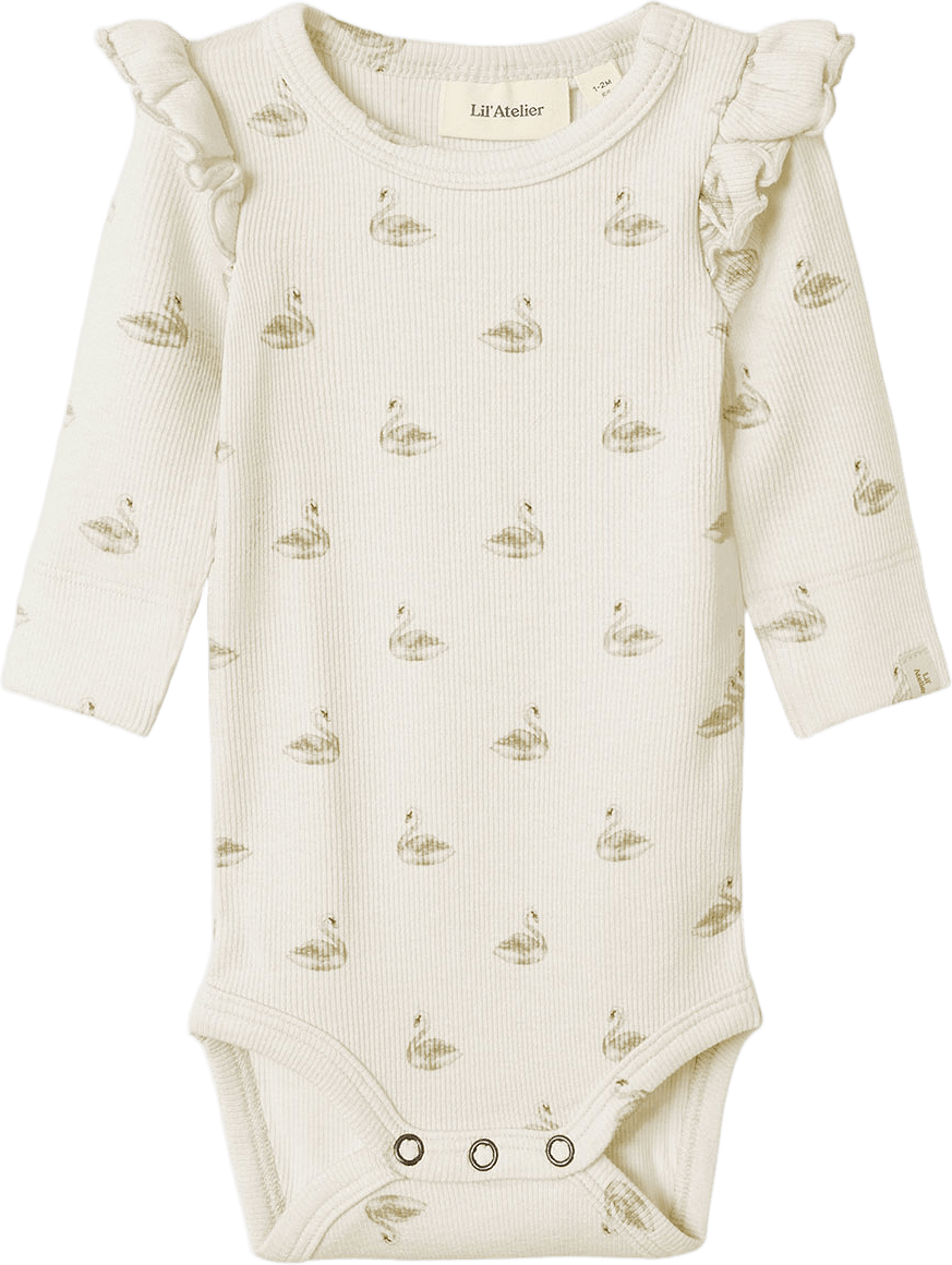 Gavo slim body, från Lil'Atelier, i färgen Pastel Parchment Swan.