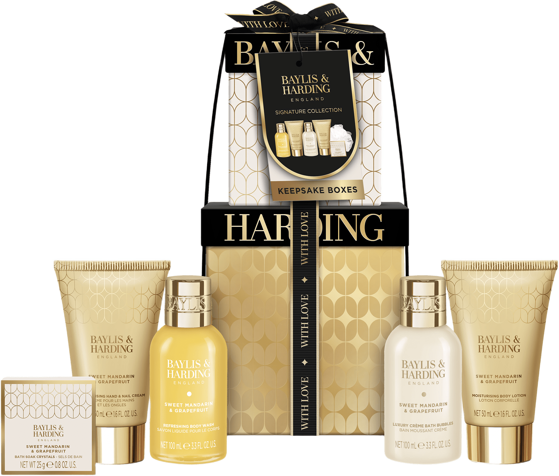 Sweet Mandarin & Grapefruit Luxury Stack Gift Set, från Baylis & Harding.