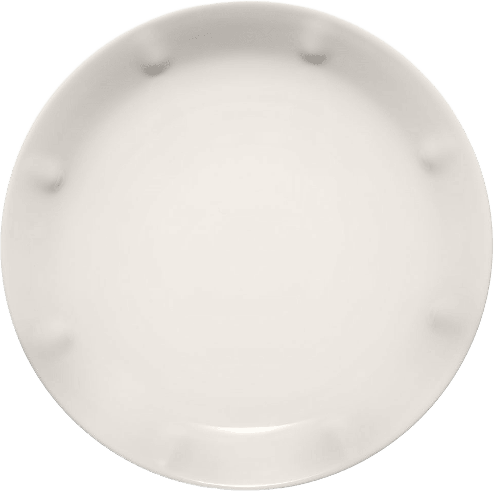 Solare Tallrik 27cm, från Iittala, i färgen Vit.