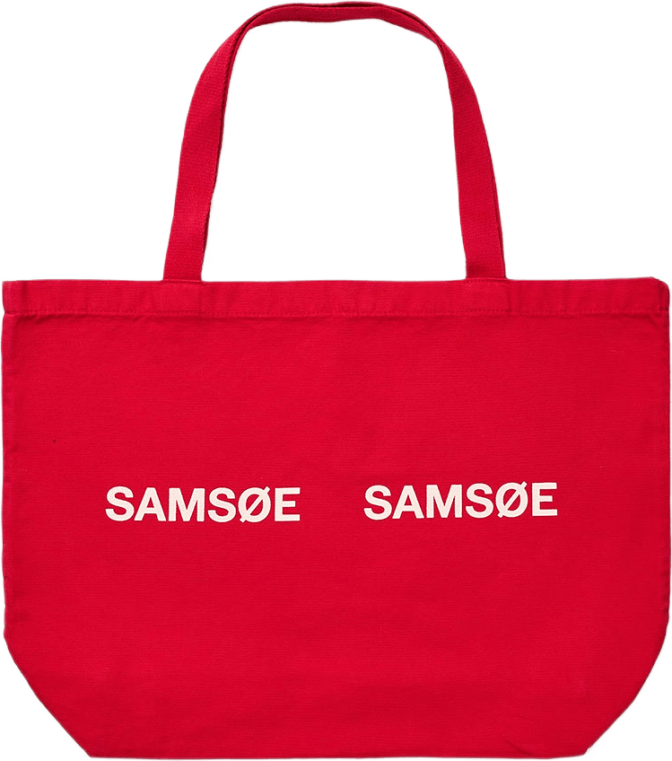 Frinka Shopper 11672, från SAMSOE SAMSOE, i färgen Haute Red.