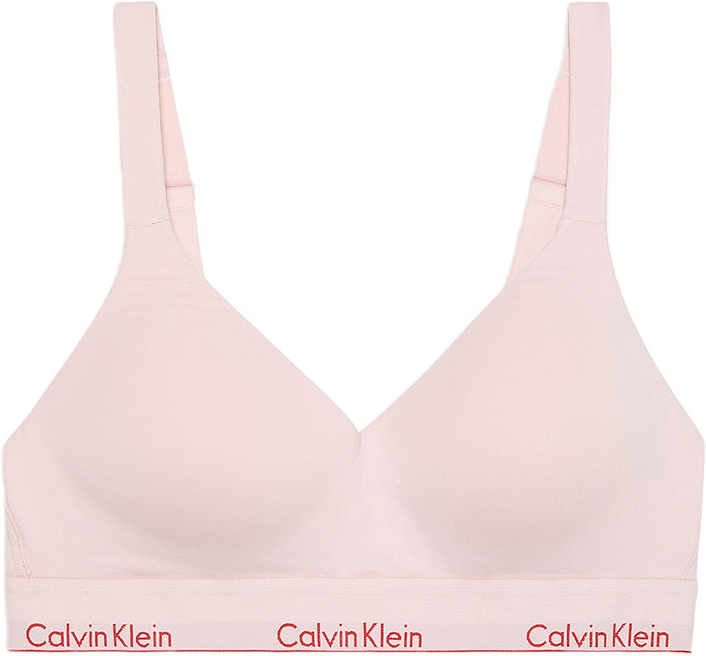 Lift Bralette BH, i bomull modal blandning med vadderade kupor., från Calvin Klein, i färgen Potpourri.