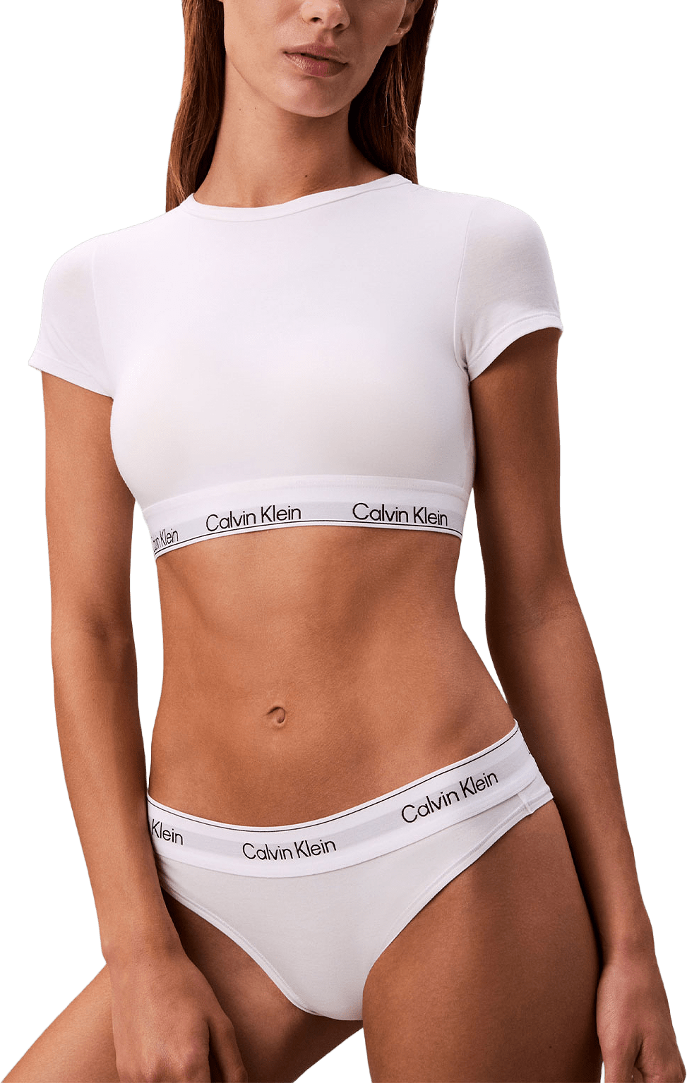 Brazilian Briefs - Icon Cotton Modal, från Calvin Klein, i färgen White.