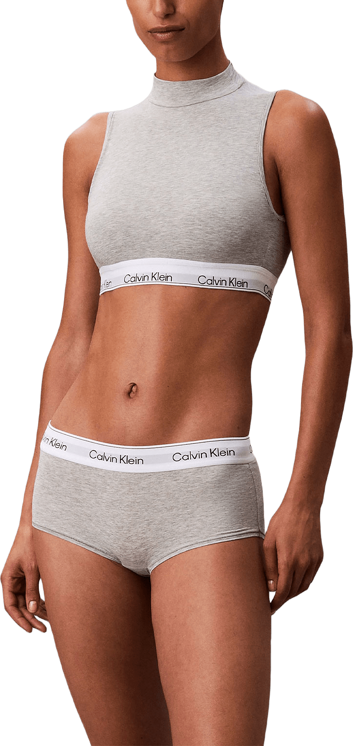 Boyshorts - Icon Cotton Modal, från Calvin Klein, i färgen Grey Heather.