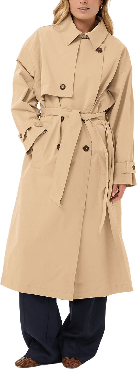 OtiliaSZ Coat, från Saint Tropez, i färgen Starfish.