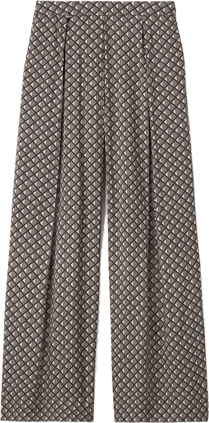 Cora Byxor med Drapering, från Tiger of Sweden, i färgen Print.