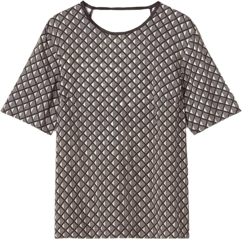 Robyn Draperad Blus, från Tiger of Sweden, i färgen Print.