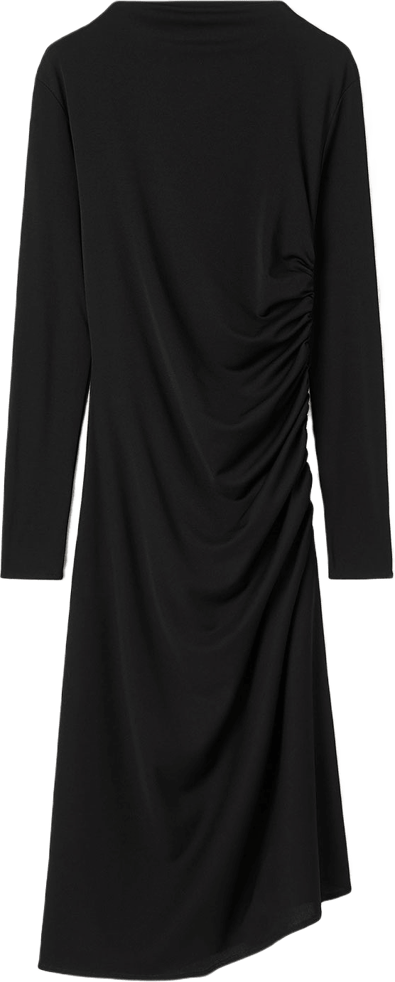 Aliz Ärmlös Draperad Klänning