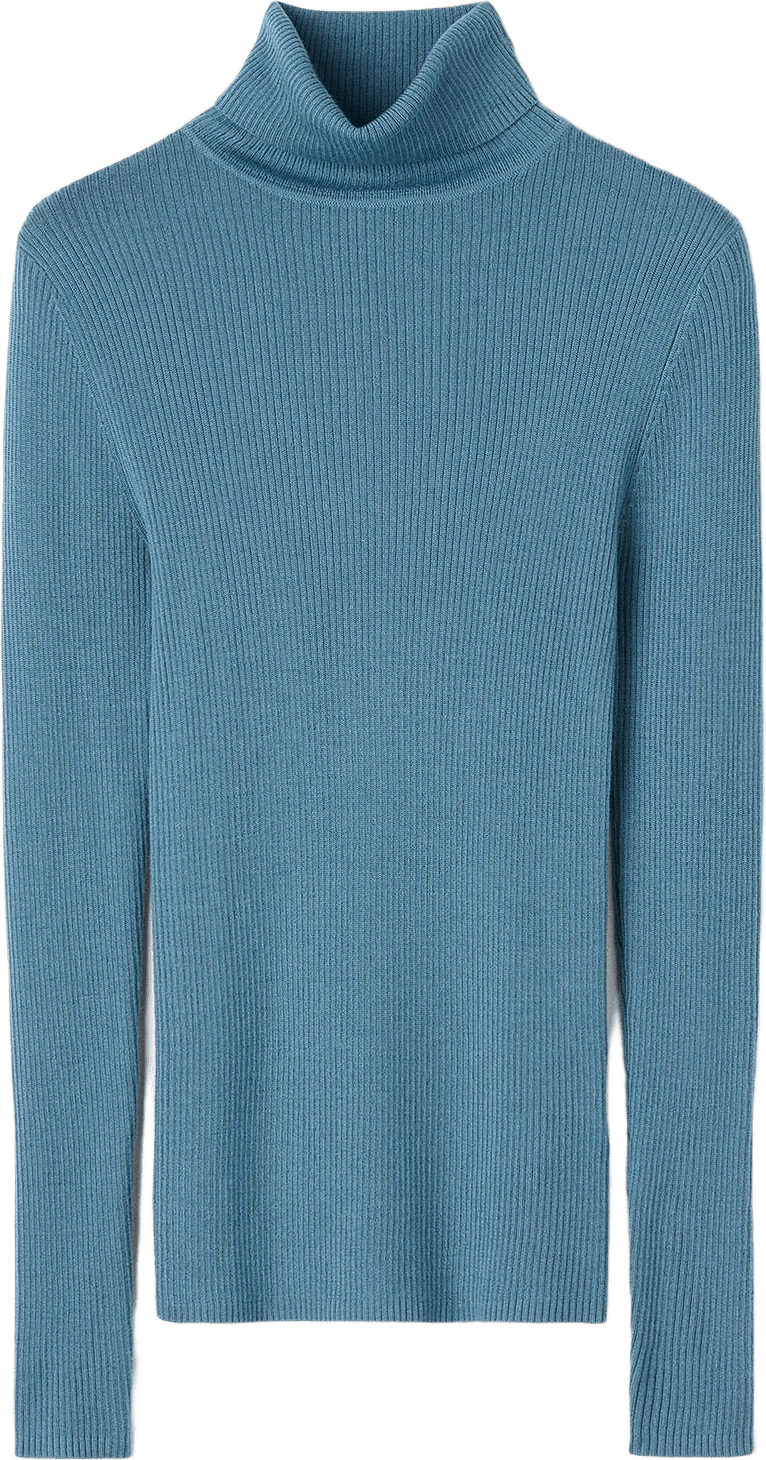 Caprio RWS Merino Pullover, från Tiger of Sweden, i färgen Stone Blue.