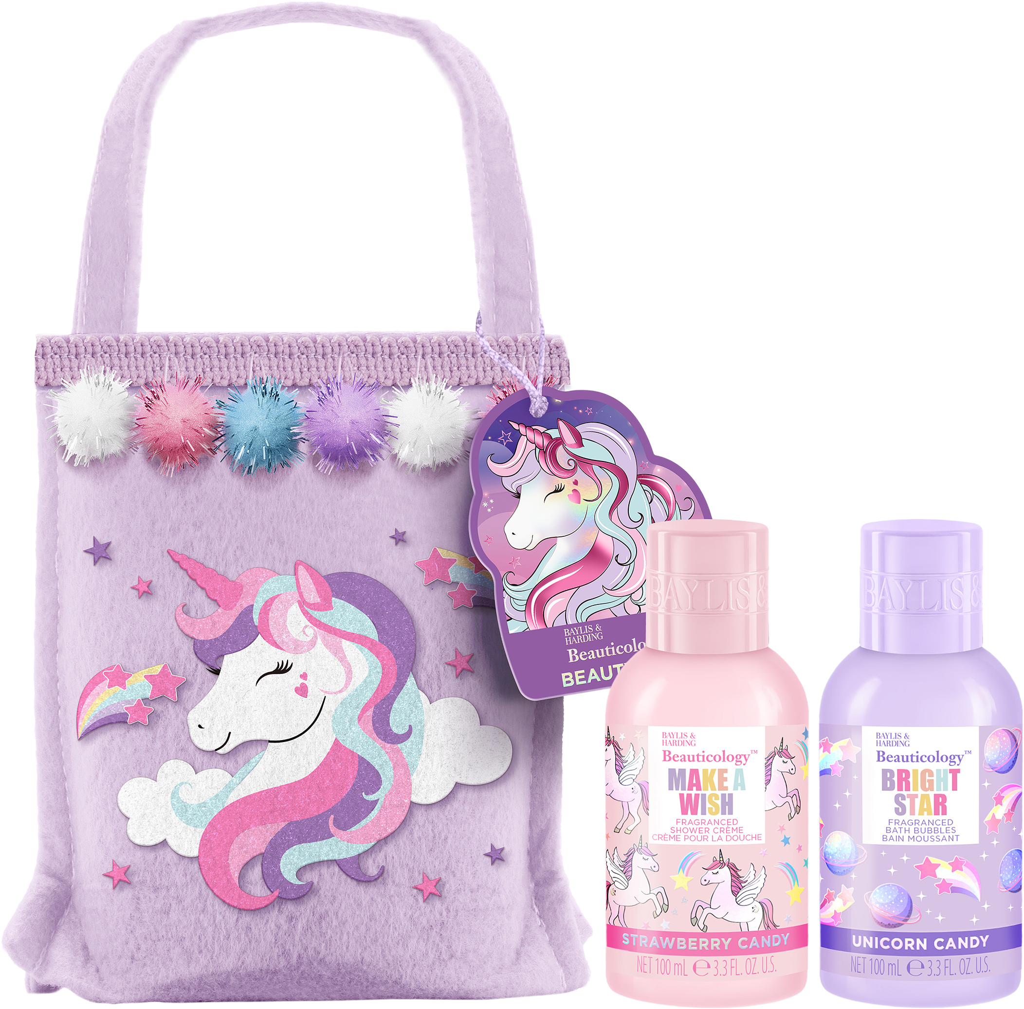 Beauticology Unicorn Beauty Bag Gift Set, från Baylis & Harding.