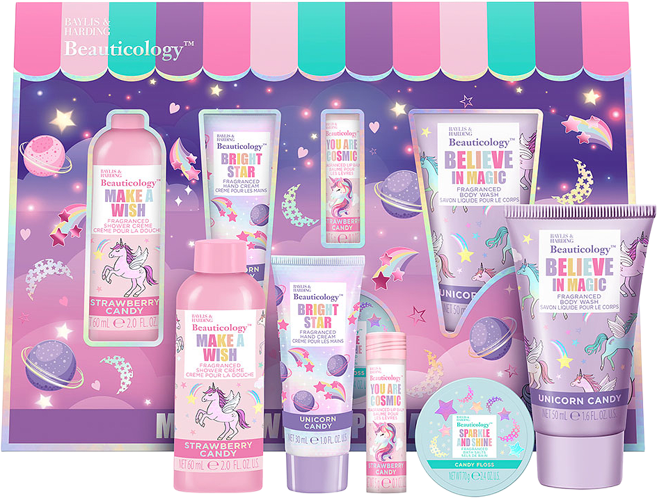 Beauticology Unicorn Beauty Gift Set, från Baylis & Harding.