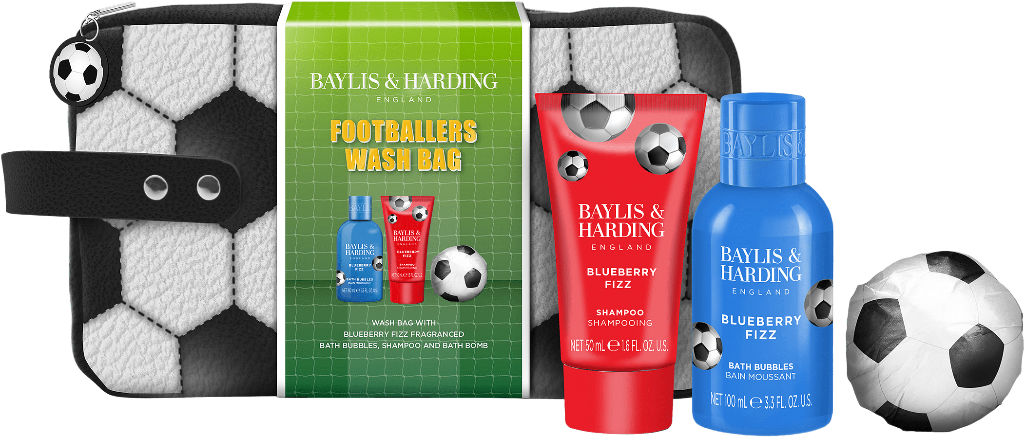 Football Wash Bag Gift Set, från Baylis & Harding.
