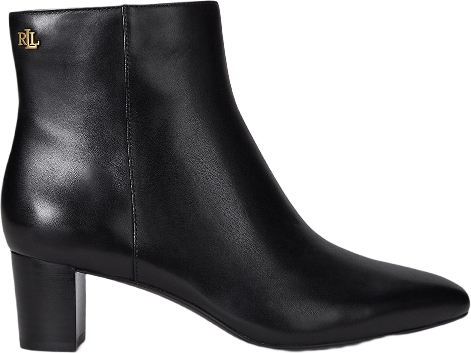 Demi Burnished Leather Bootie