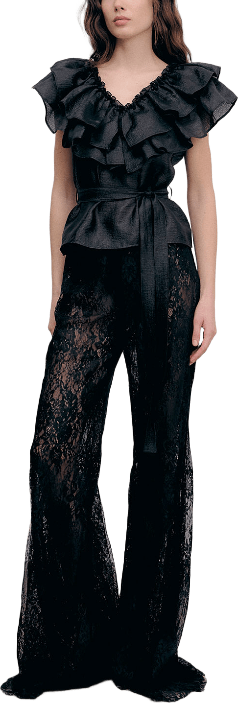 Eyra Top, från Ida Sjöstedt, i färgen Black.