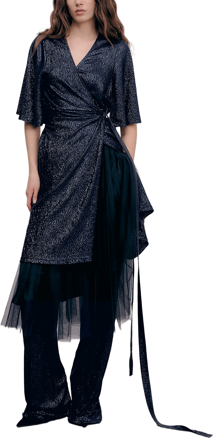 Palmer Dress, från Ida Sjöstedt, i färgen Midnight Shimmer.