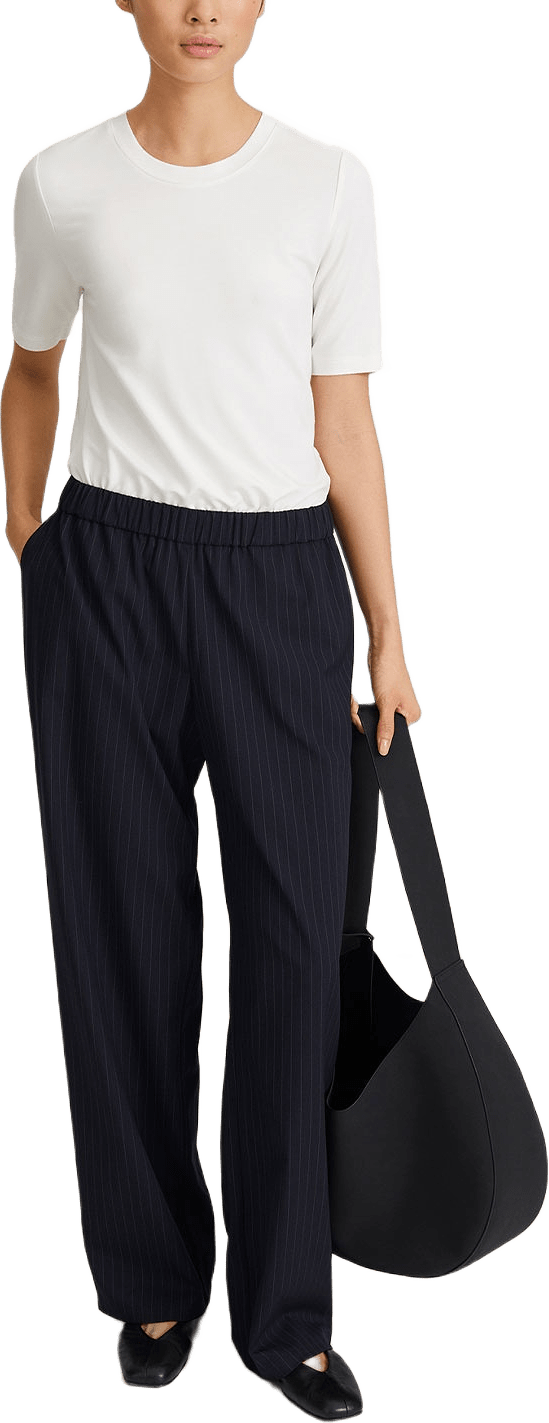 BELICIA TROUSERS, från Stylein, i färgen Navy Pinstripe.