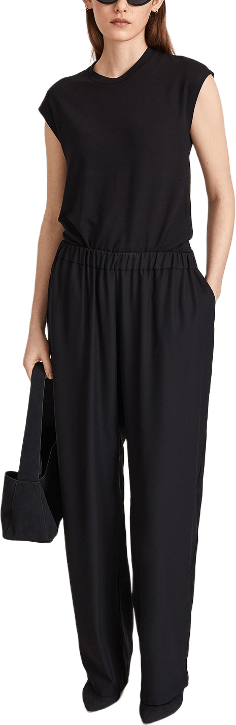 MARIA LONG TROUSER, från Stylein, i färgen Black.