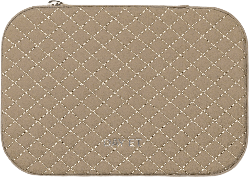 Day Z Q Jewelry Zip Box, från DAY ET, i färgen Cobbelstone.