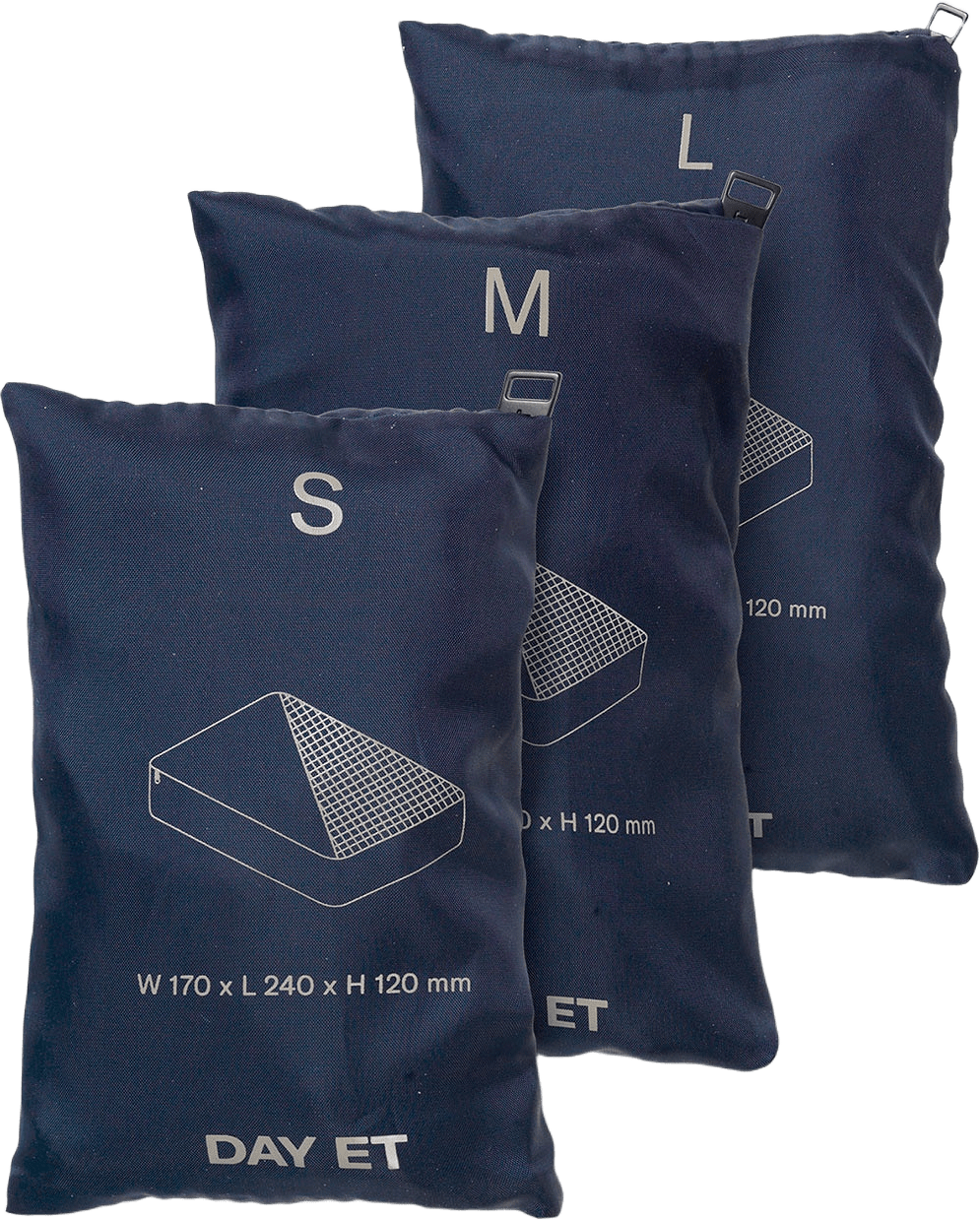 Day RE-Suitcase Packing Set, från DAY ET, i färgen Navy Blazer.