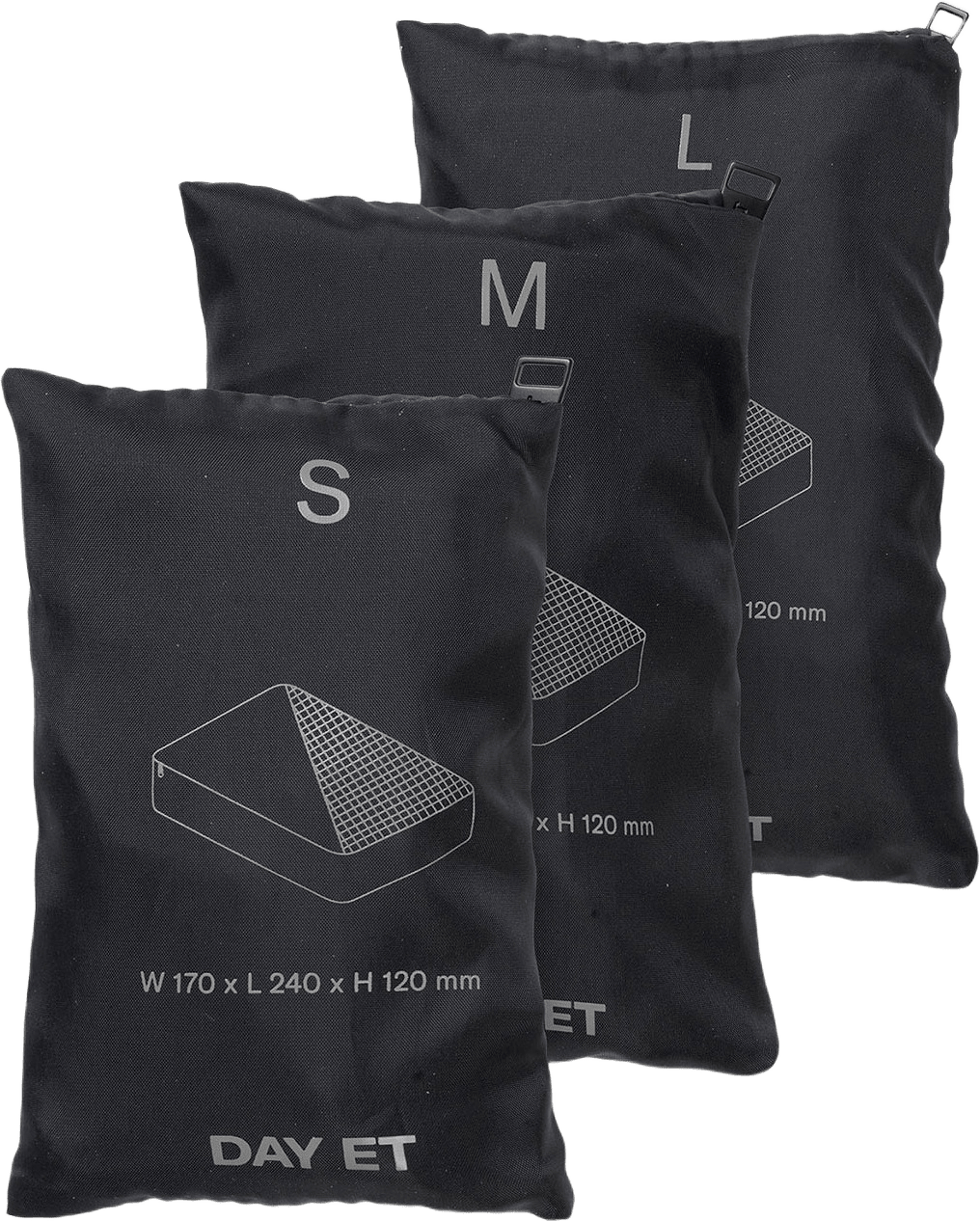 Day RE-Suitcase Packing Set, från DAY ET, i färgen Black.