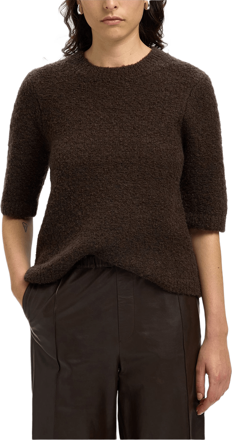 SLFLELOU Pullover, från Selected Femme, i färgen Delicioso.