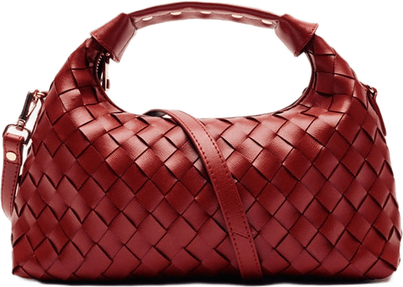 Dandy Braided Florence w. Gold, från Nunoo, i färgen Maroon.