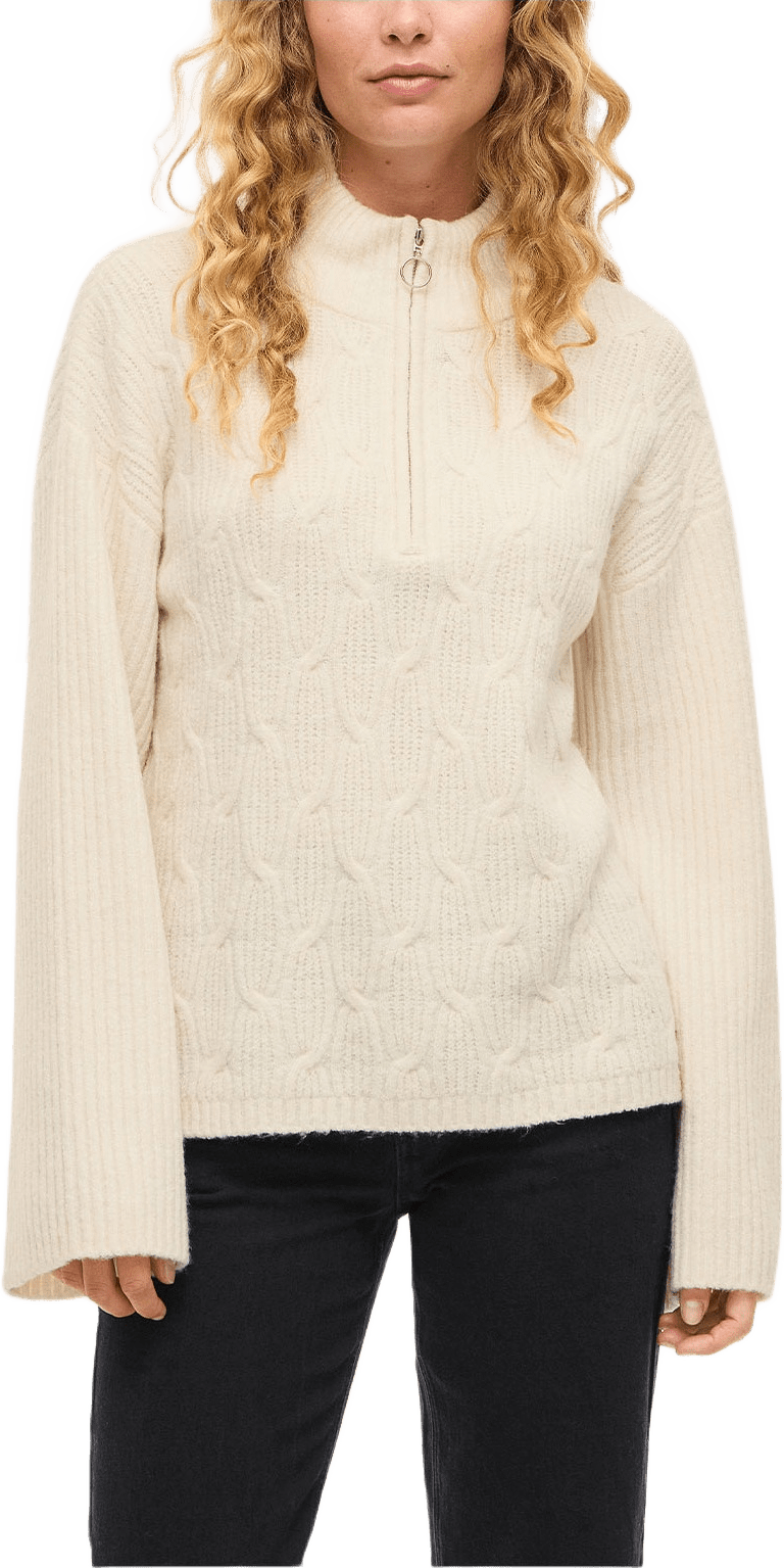 VILASSIA Pullover, från Vila, i färgen Birch.