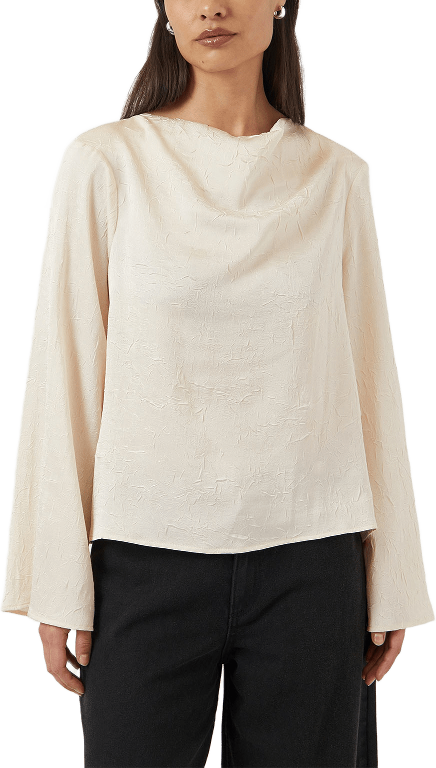 YASNIMBO Topp, från Y.A.S, i färgen Birch.