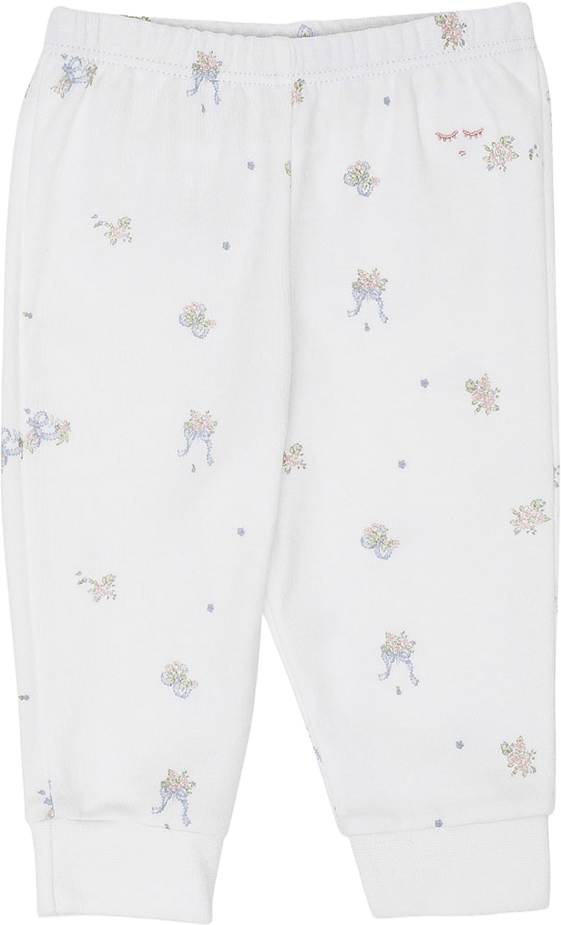 Roses And Ribbons Pants, från Livly, i färgen White.