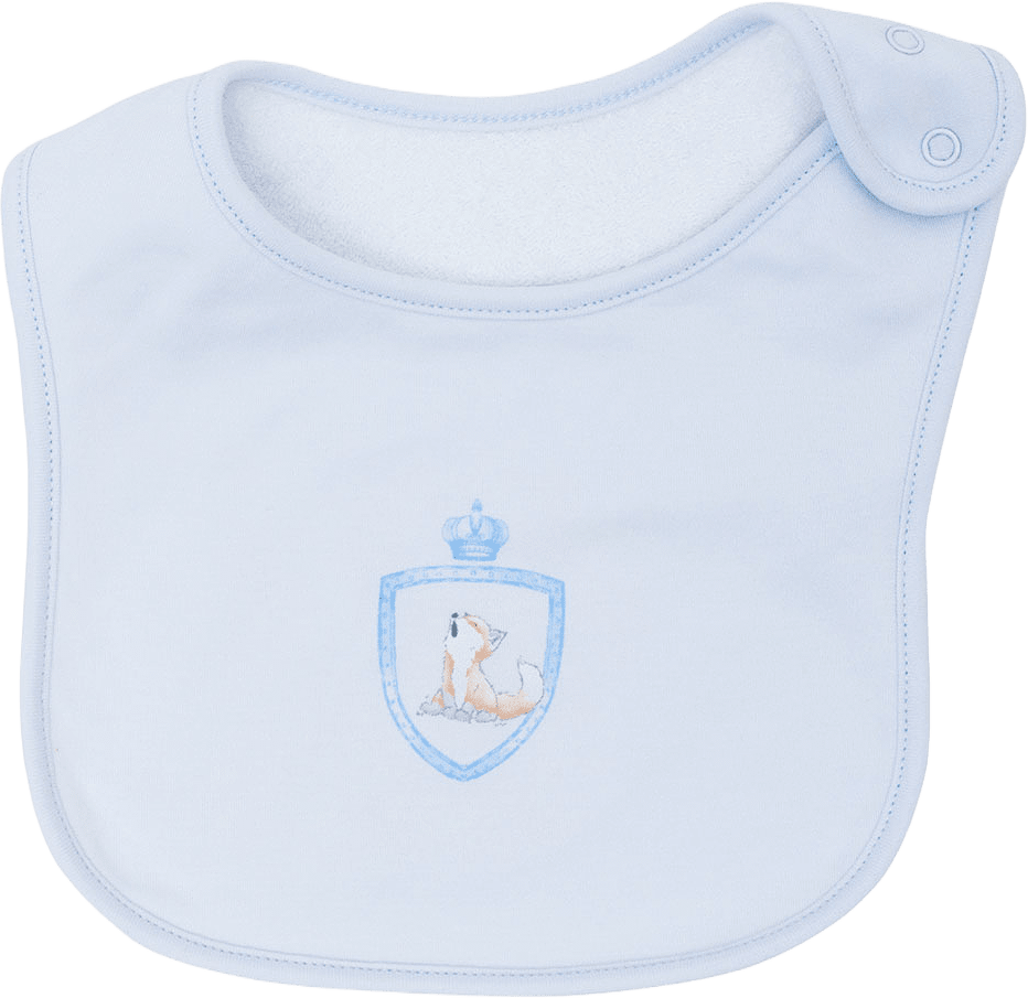 Foxes Bib, från Livly, i färgen Blue.