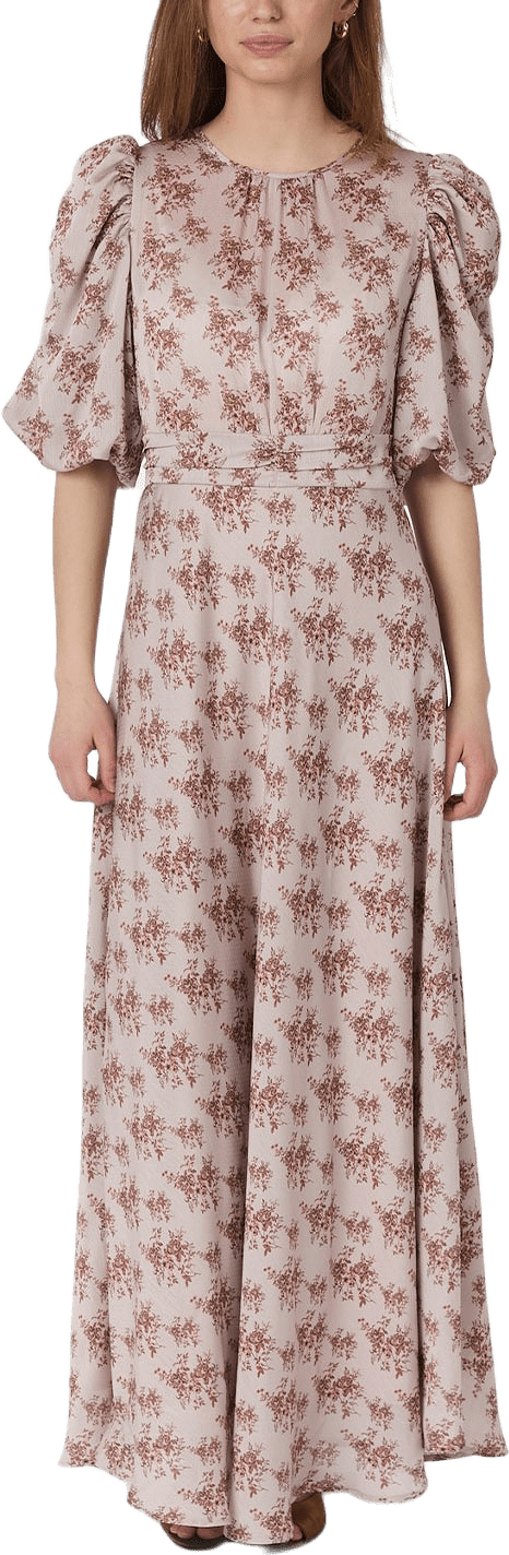 Kikka Wild Rose Dress, från Neo Noir, i färgen Dusty Rose.