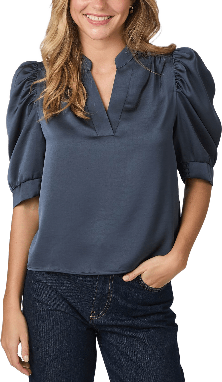 Roella Heavy Sateen Blouse