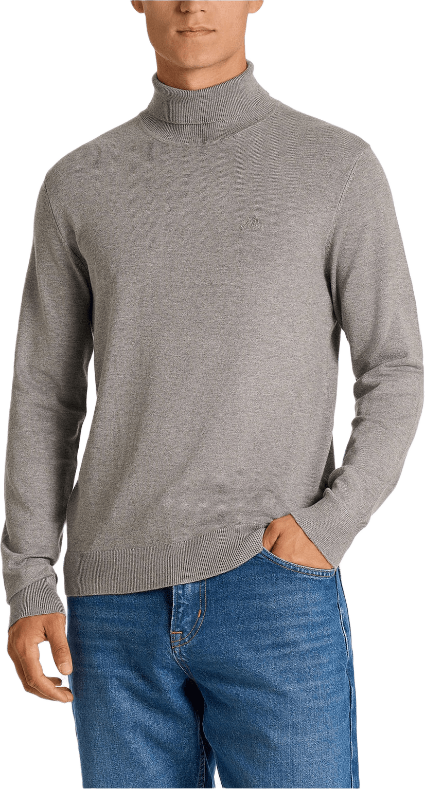 Ecovero L/S roll neck knit