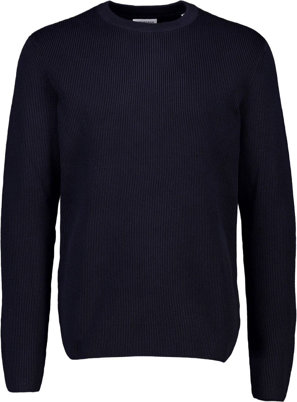 Rib Knitted O-Neck Knit, från Lindbergh, i färgen Navy.