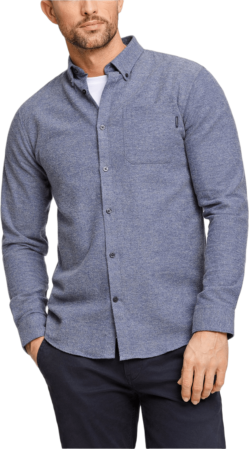 Brushed Twill Shirt L/S