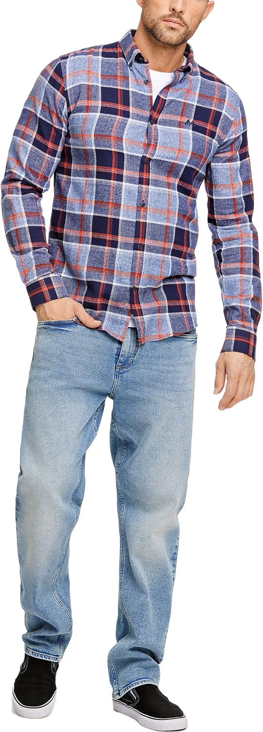 Brushed Checked Shirt L/S
