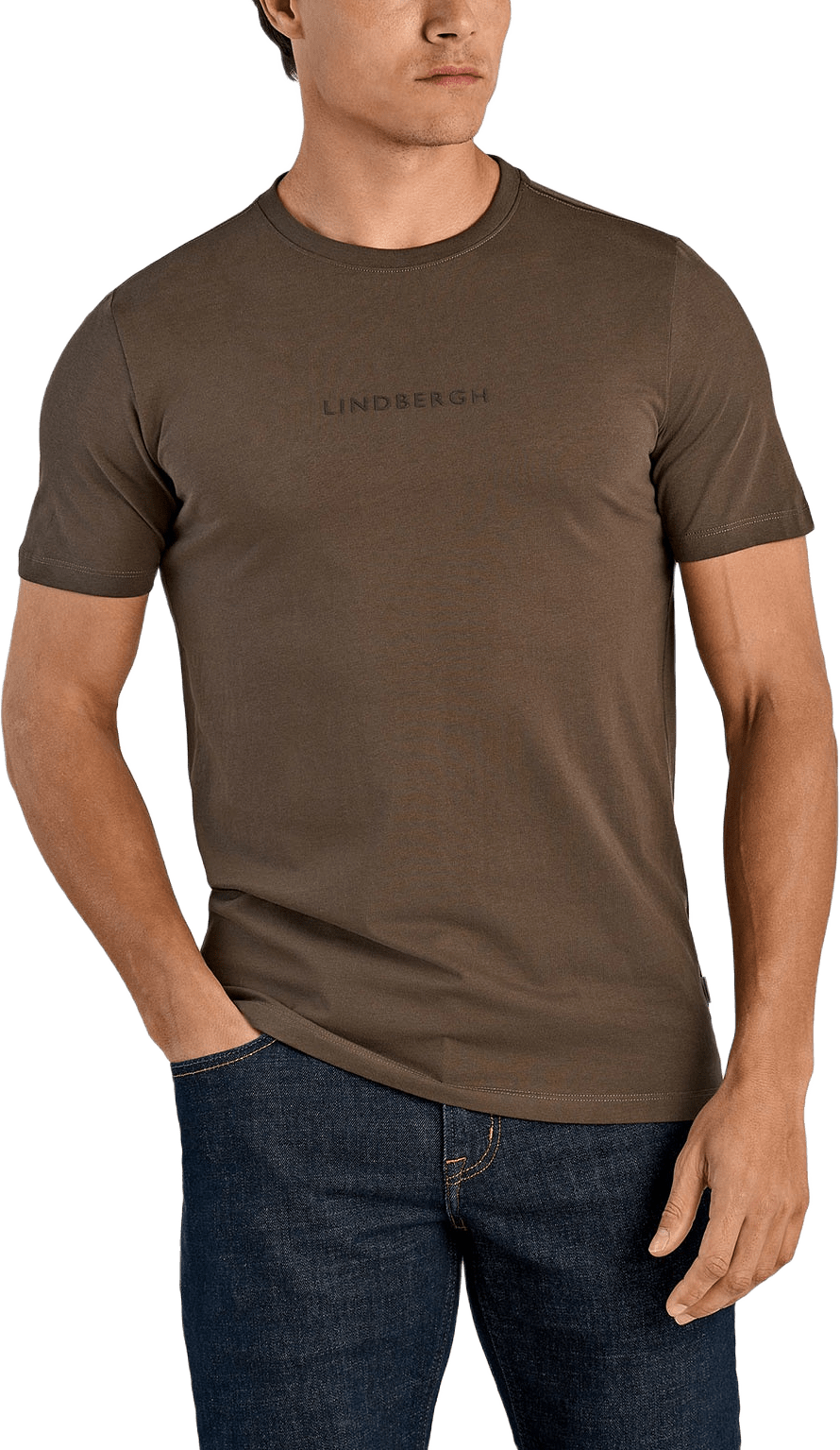 Lindbergh print tee S/S