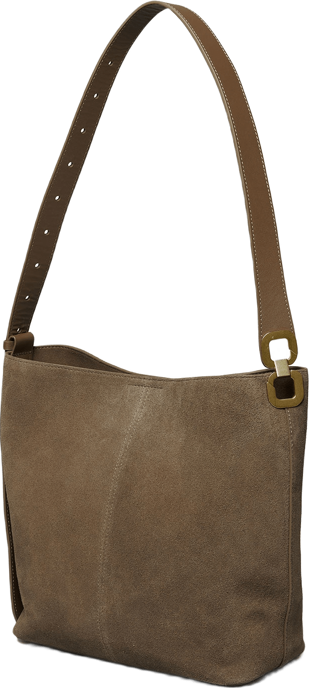 Suede Tote Bag