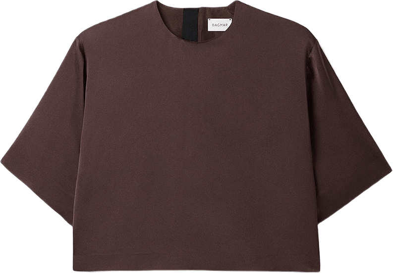 Woven Fluid T-Shirt