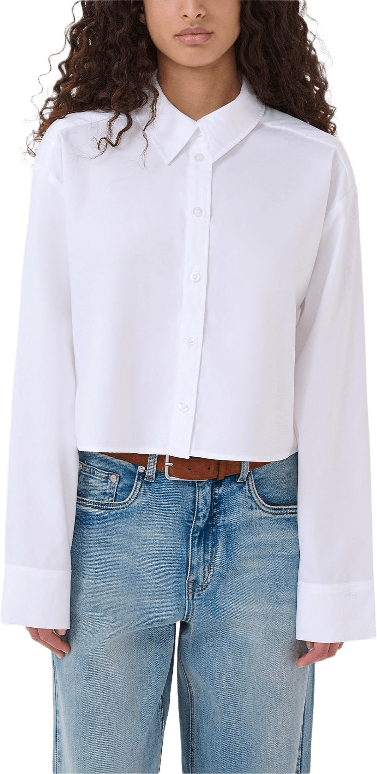 GZyork short shirt NOOS, från Gestuz, i färgen Bright White.