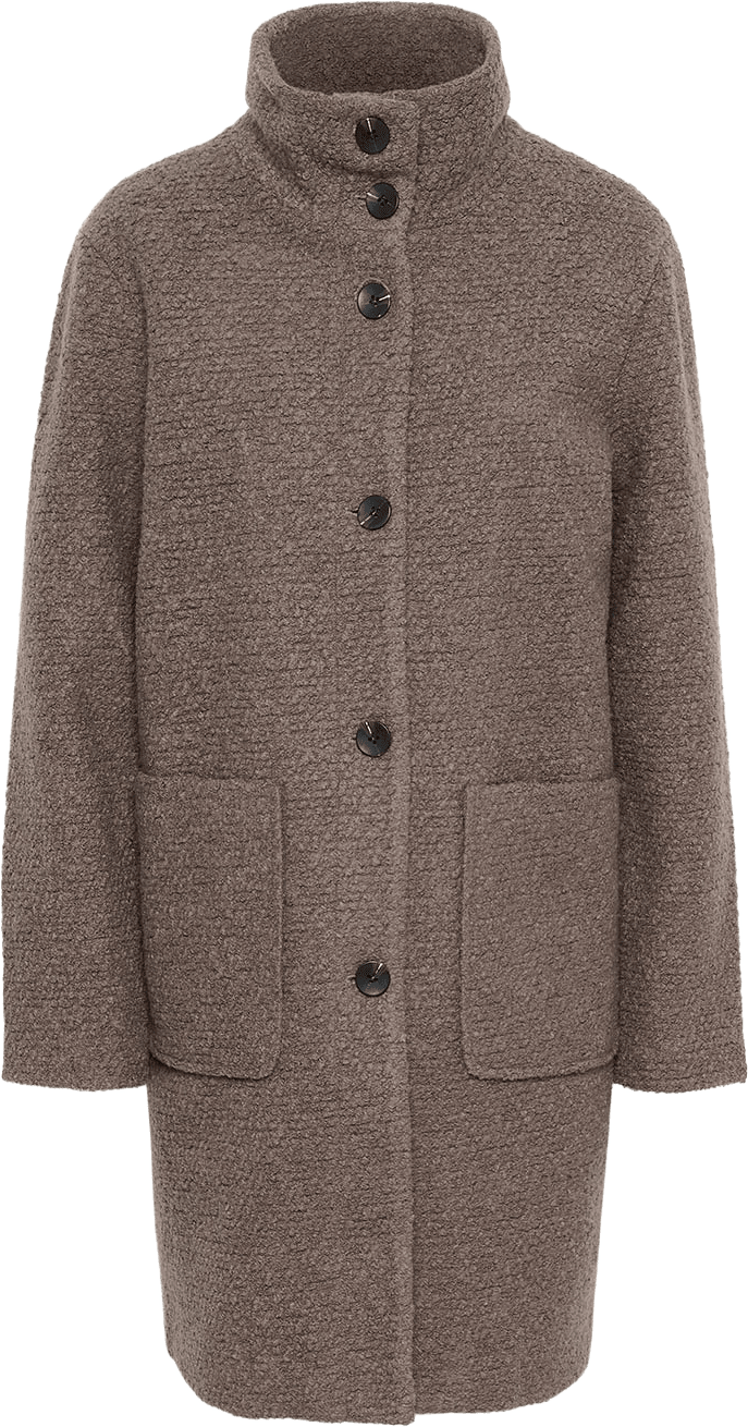 FerddySZ Wool coat, från Saint Tropez, i färgen Falcon.