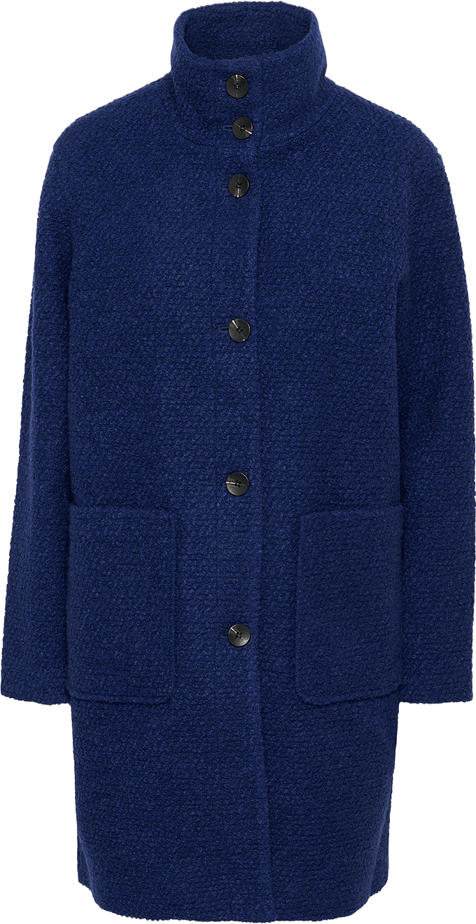 FerddySZ Wool coat, från Saint Tropez, i färgen Midnight Sail.