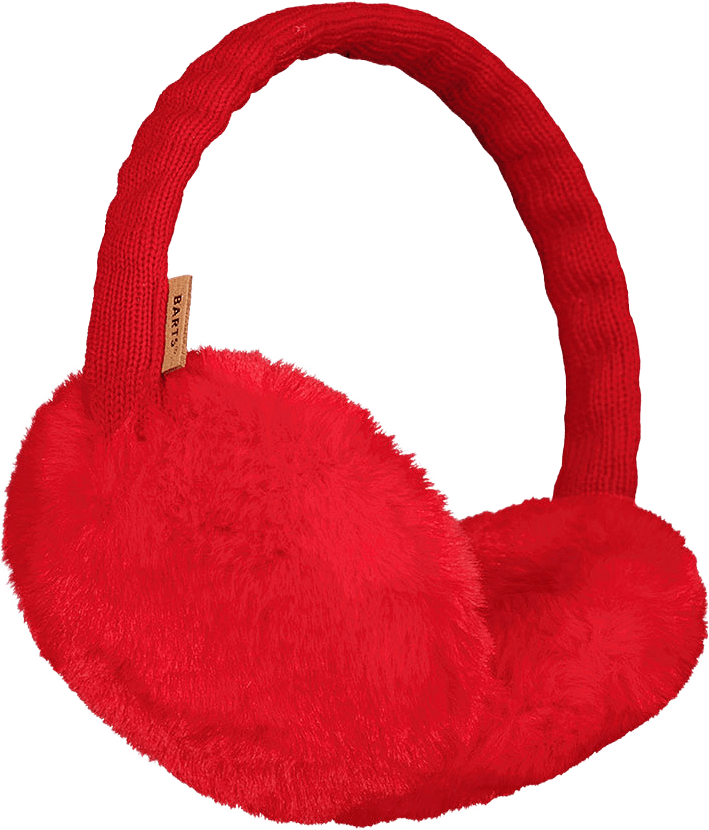 Plush Earmuffs, från Barts, i färgen Red.