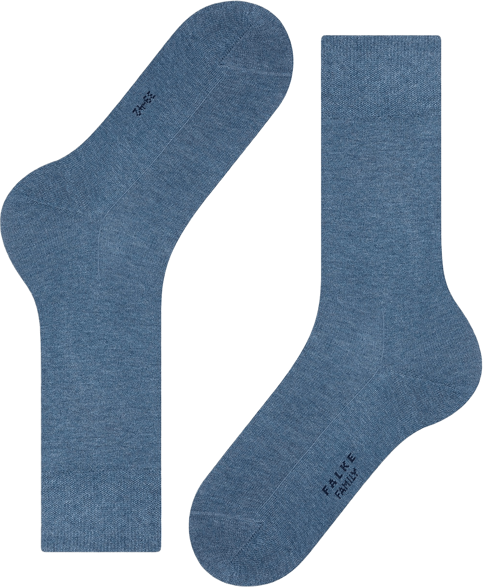 Family Socks, från Falke, i färgen Light Denim.